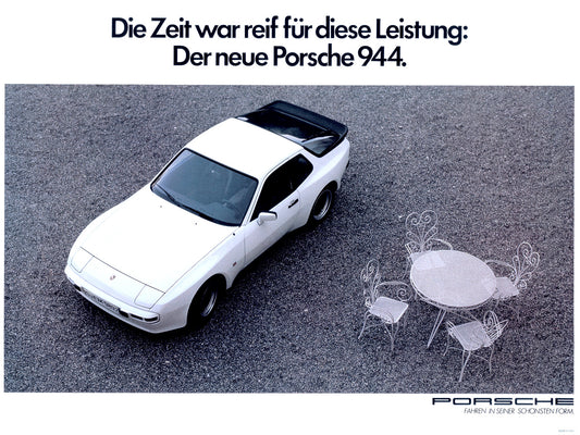 Classic Porsche Ads from the 80s