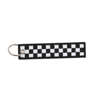 Checkered Flag Keychain